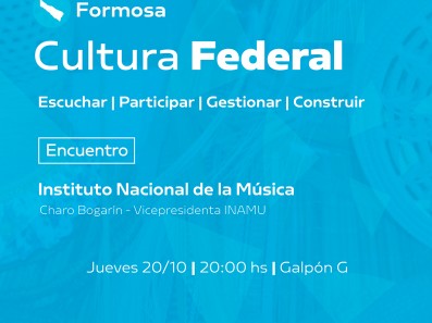 Charla en Formosa: Ley de Cupo en Eventos Musicales