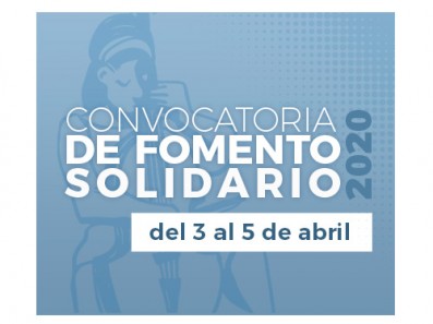 Convocatoria de Fomento Solidario 2020