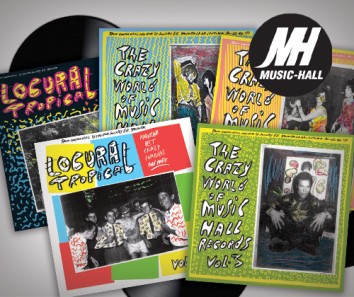 Ediciones en vinilo: “The Crazy World of Music Hall” y  “Locura Tropical”, compilación de música argentina de los años 60 y 70  