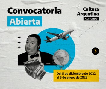 Cancillería lanza la convocatoria  “Cultura argentina al mundo”